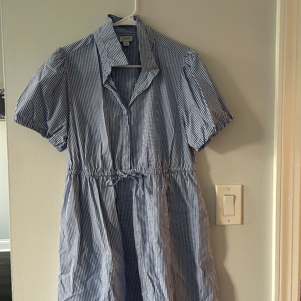 J. Crew Factory Blue Dress - Size 12